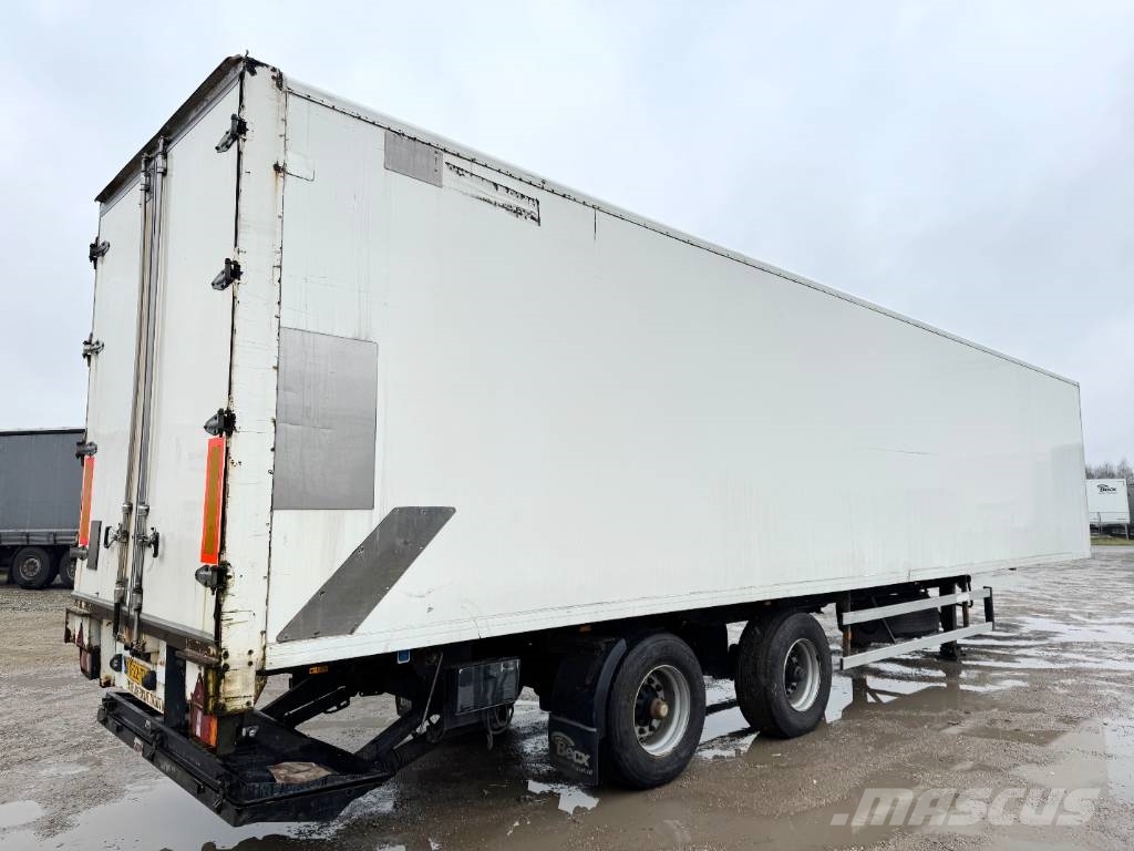 Groenewegen DRO-12-20 - Taillift / Steering Axle / Dutch Skriňové návesy