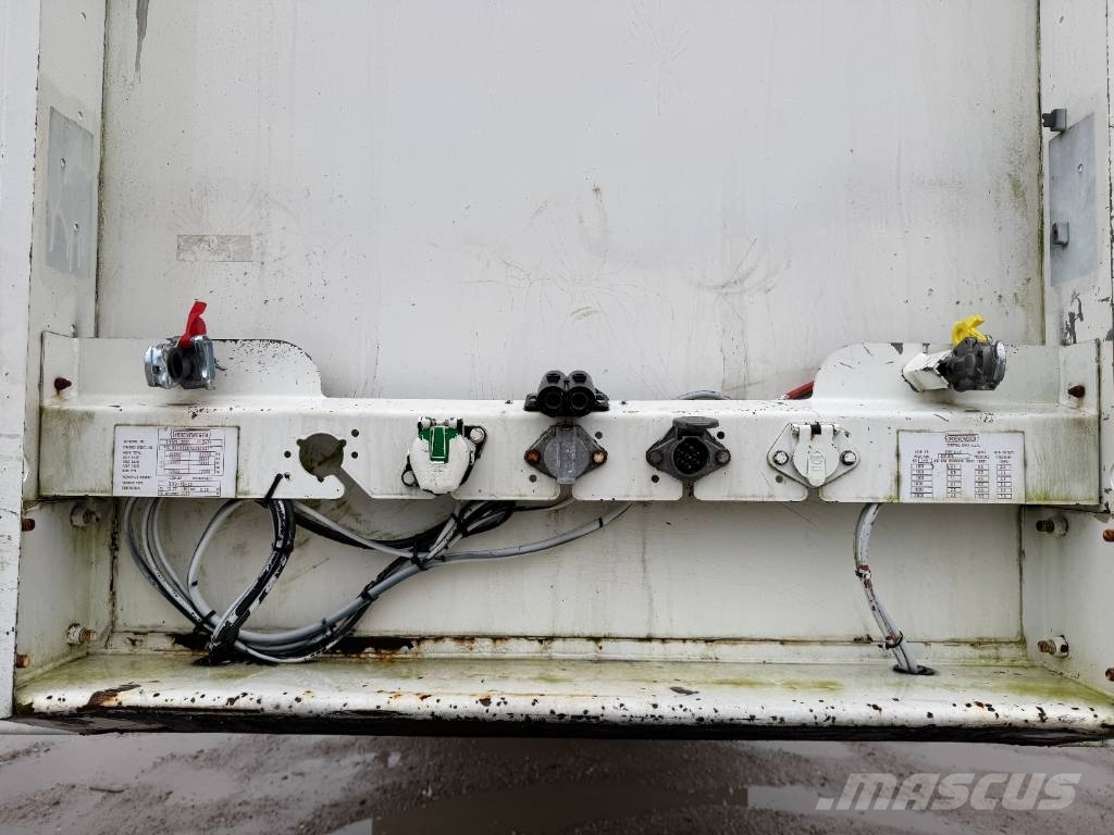 Groenewegen DRO-12-20 - Taillift / Steering Axle / Dutch Skriňové návesy