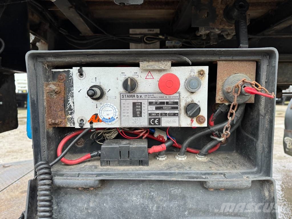 Groenewegen DRO-12-20 - Taillift / Steering Axle / Dutch Skriňové návesy