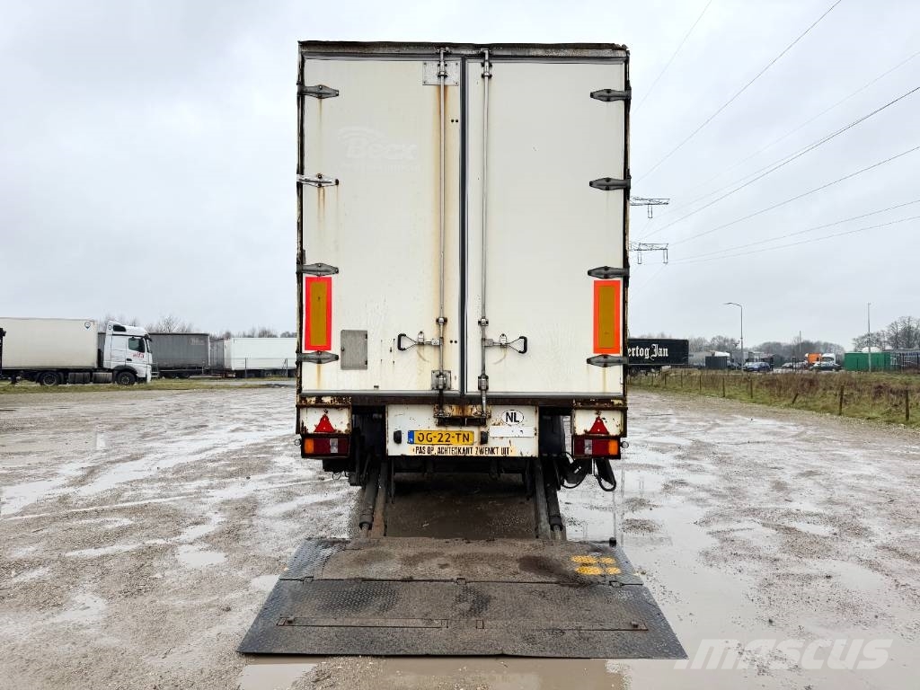 Groenewegen DRO-12-20 - Taillift / Steering Axle / Dutch Skriňové návesy