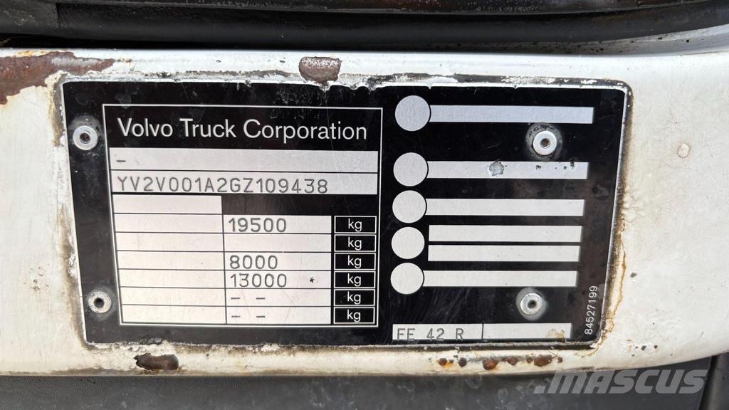 Volvo FE 320 4x2 EURO6 Camion Fourgon