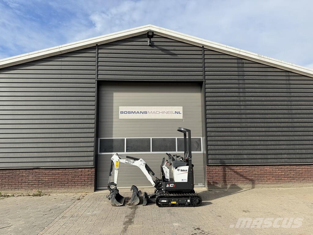 Bobcat E10 z minigraver 2024 158 uur HYDR wissel Minigraafmachines < 7t