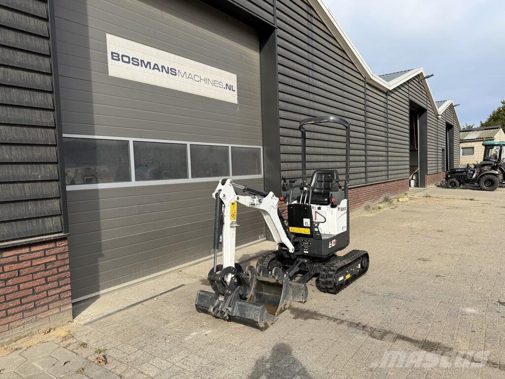 Bobcat E10 z minigraver 2024 158 uur HYDR wissel Minigraafmachines < 7t