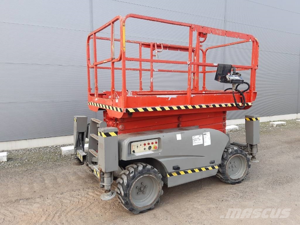 Haulotte Compact 12 DX diesel 12m Elevadores de tesoura