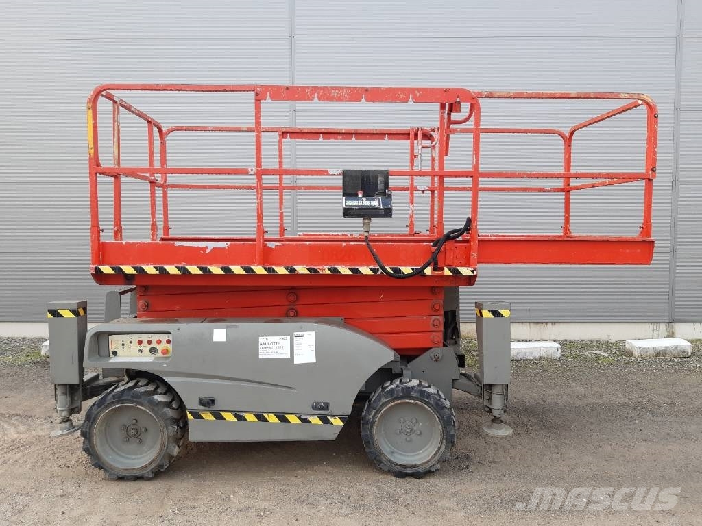 Haulotte Compact 12 DX diesel 12m Elevadores de tesoura
