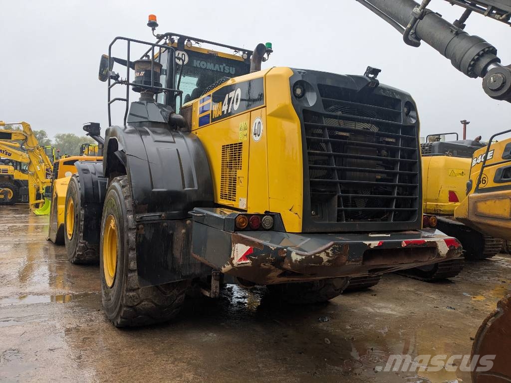 Komatsu WA 470-8 Naudoti ratiniai krautuvai