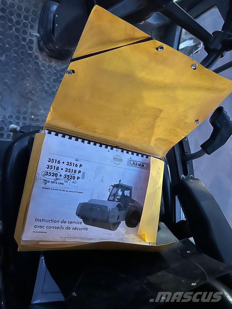 Hamm 3520 Еднобарабанни ролки