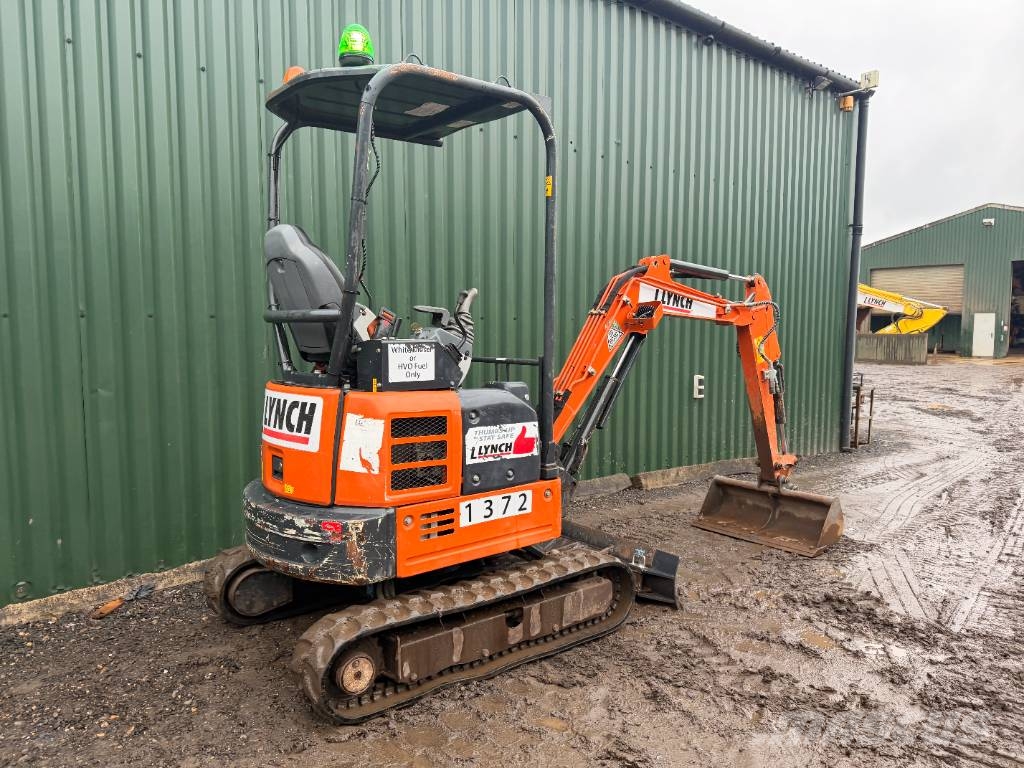 Hitachi ZX 19 U-6 Міні-екскаватори < 7т