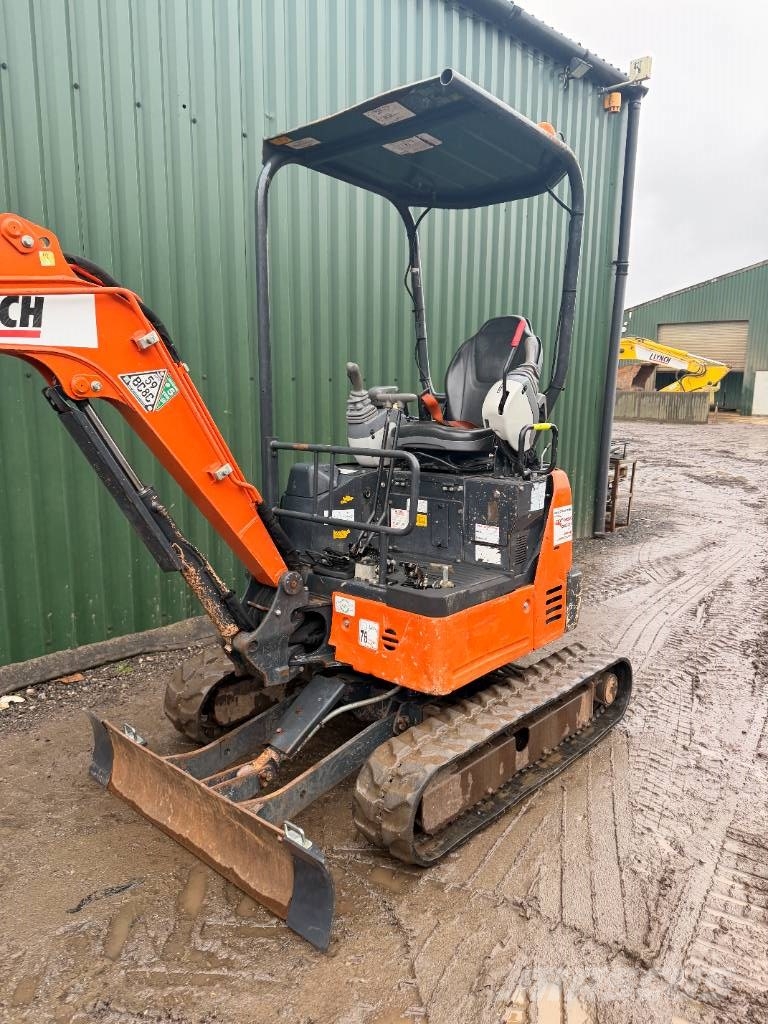 Hitachi ZX 19 U-6 Міні-екскаватори < 7т