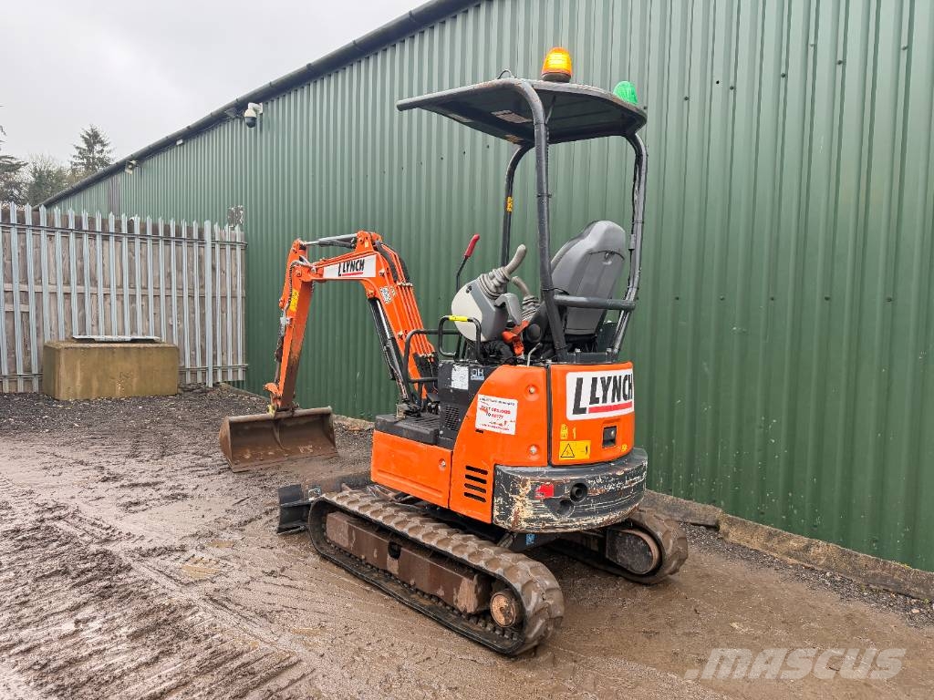 Hitachi ZX 19 U-6 Міні-екскаватори < 7т