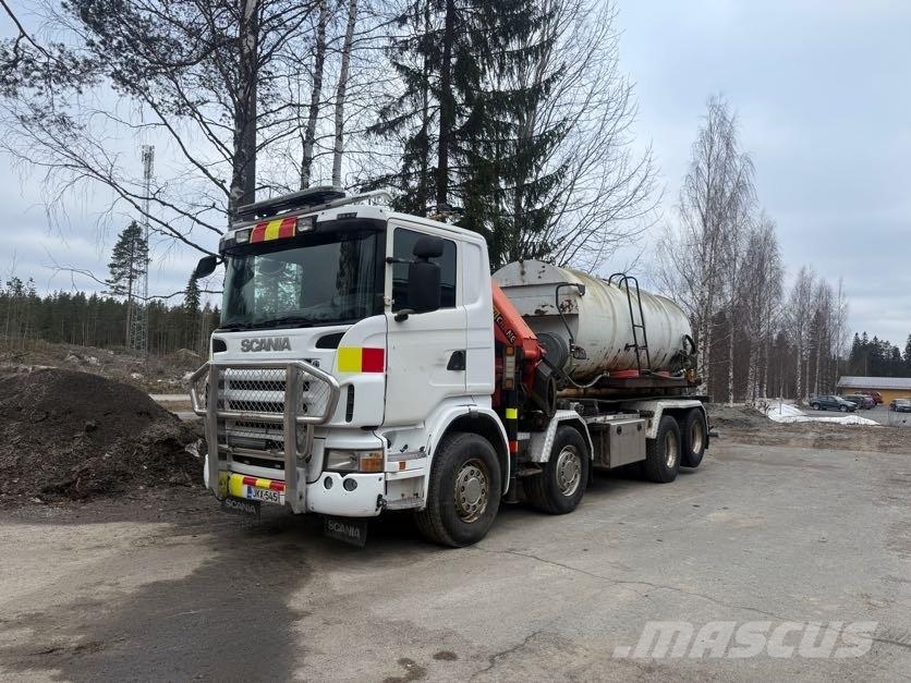 Scania R500 크레인 트럭