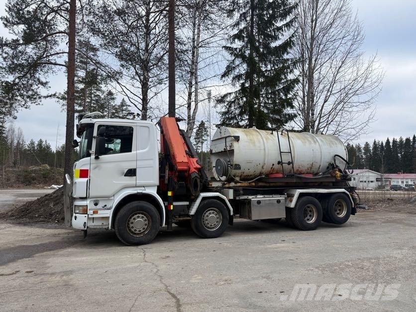 Scania R500 크레인 트럭