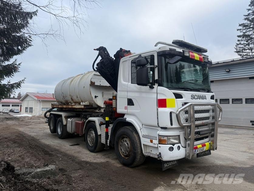 Scania R500 크레인 트럭
