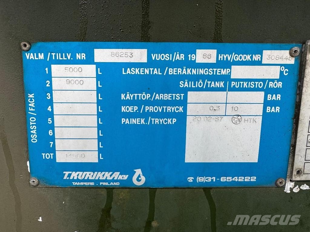 Volvo N10 6X4 Robson-Drive + TANK 14.000 LITER Citi