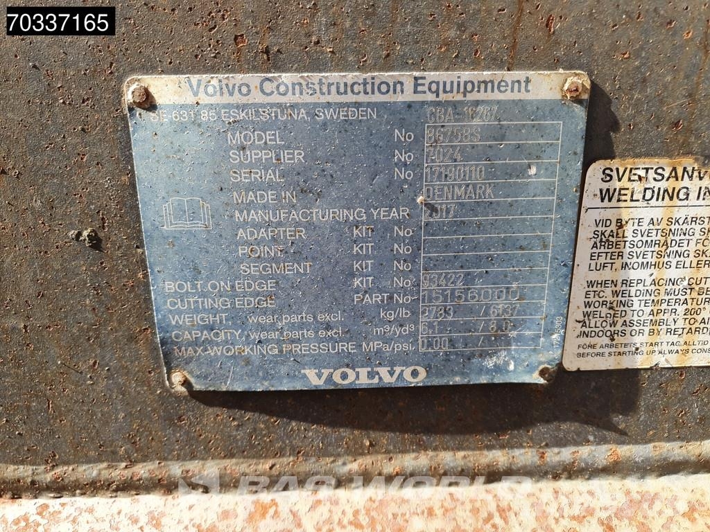 Volvo L220 E QUICK COUPLER Kolesni nakladalci