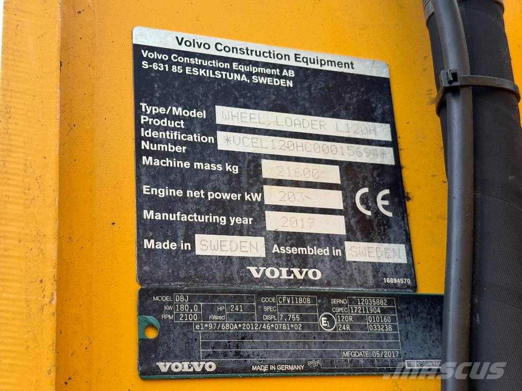 Volvo L 120 H Wheel loaders