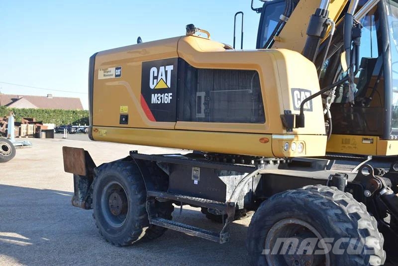 CAT M316F - mobile excavator - Tilrotator Engcon Wielgraafmachines
