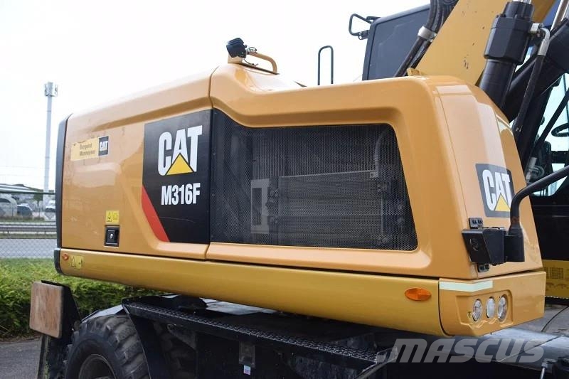 CAT M316F - mobile excavator - Tilrotator Engcon Wielgraafmachines