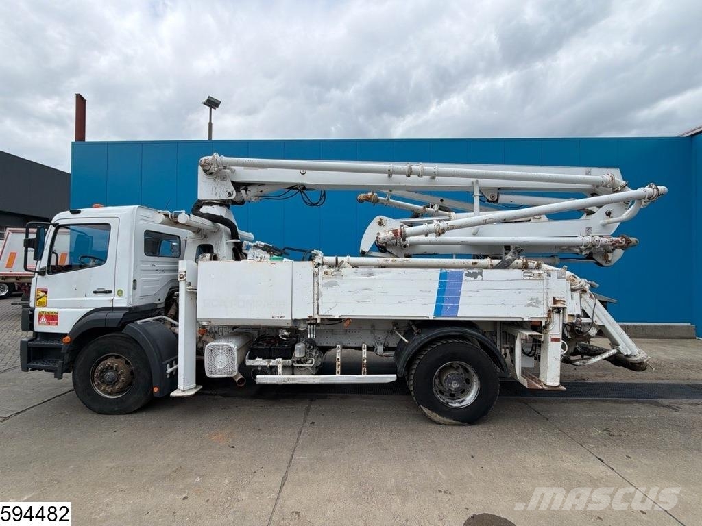 Mercedes-Benz Atego 1828 Euro 3, PTO, leaf steel suspension, Sch Autopompe per calcestruzzo