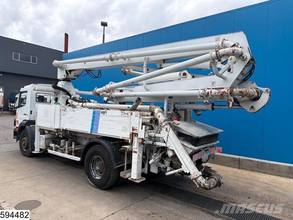 Mercedes-Benz Atego 1828 Euro 3, PTO, leaf steel suspension, Sch Autopompe per calcestruzzo