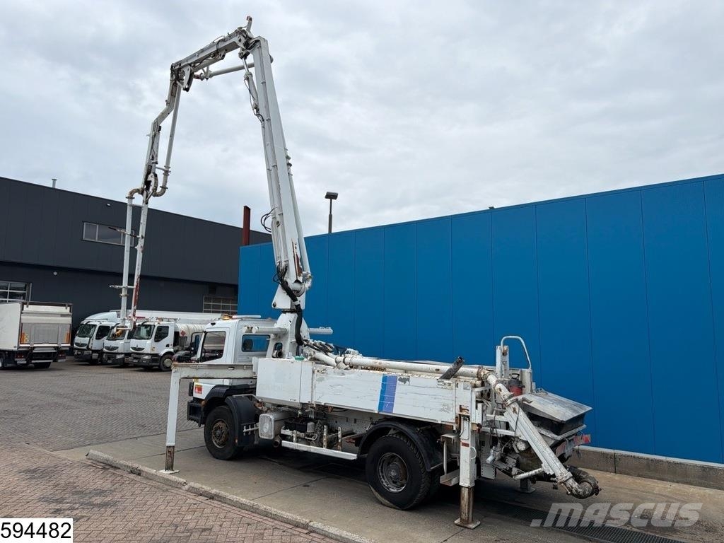 Mercedes-Benz Atego 1828 Euro 3, PTO, leaf steel suspension, Sch Autopompe per calcestruzzo