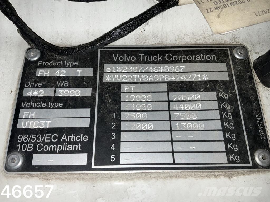 Volvo FH 460 Voith Retarder!! Tractor Units