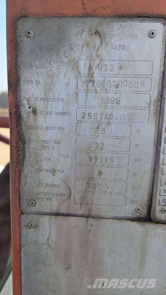 Mercedes-Benz 2527 Domiešavače betónu