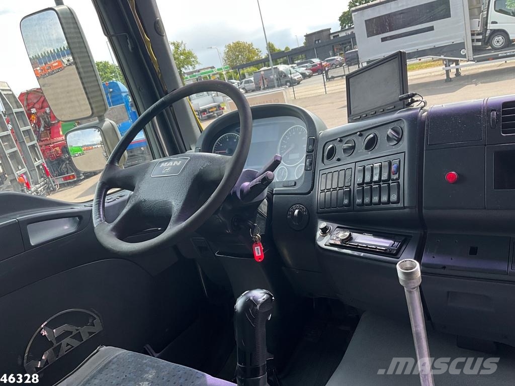 MAN TGA 28.350 6x4 Hiab 12 Tonmeter laadkraan Hook lift trucks