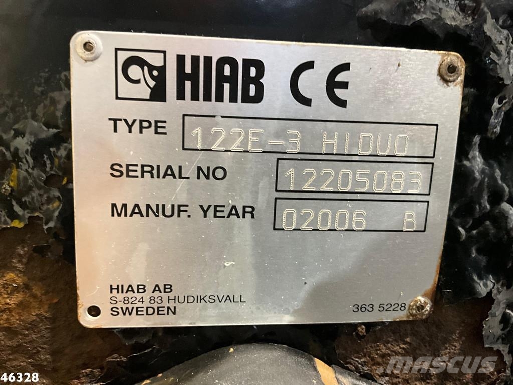 MAN TGA 28.350 6x4 Hiab 12 Tonmeter laadkraan Hook lift trucks