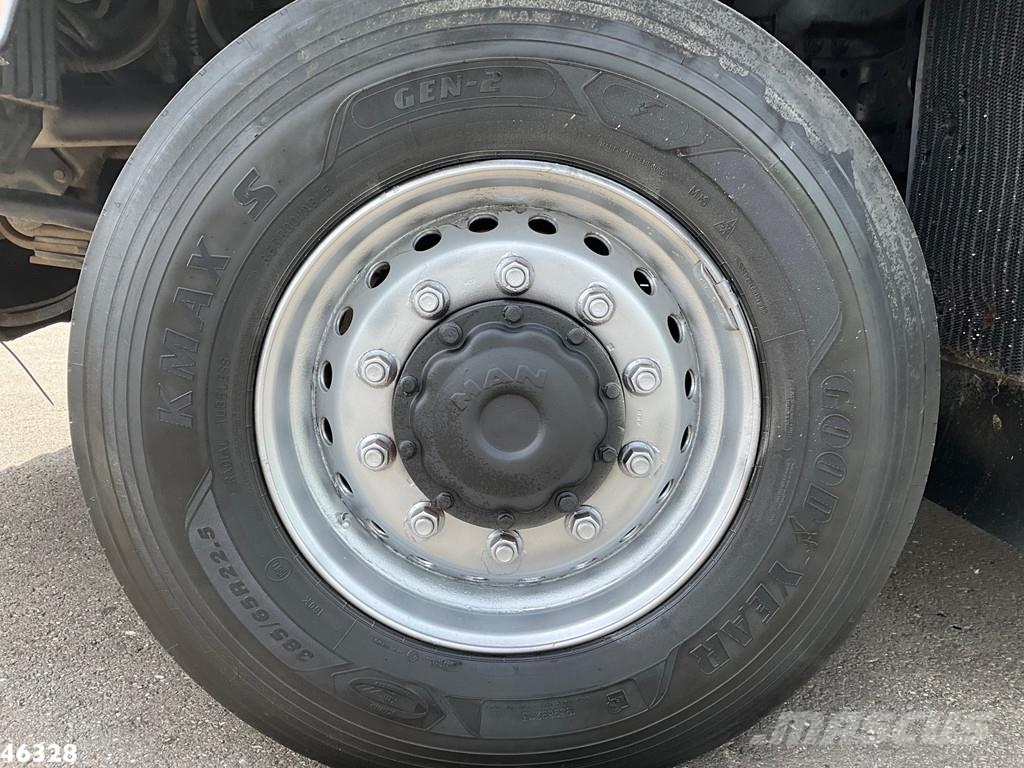 MAN TGA 28.350 6x4 Hiab 12 Tonmeter laadkraan 工程吊钩车