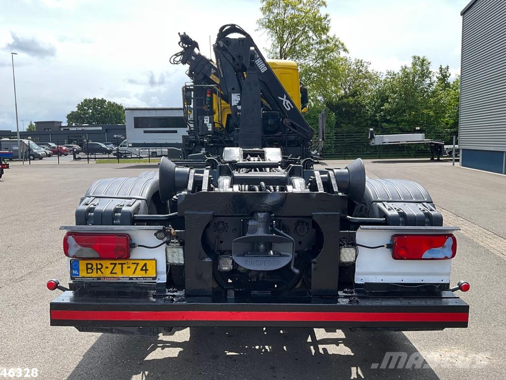 MAN TGA 28.350 6x4 Hiab 12 Tonmeter laadkraan Hook lift trucks