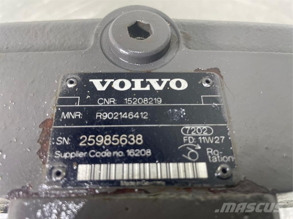 Volvo L45F-TP-15208219-Rexroth-R902146412-Drive pump Hidráulicos