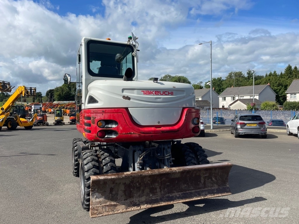 Takeuchi TB295W Lastik tekerli ekskavatörler