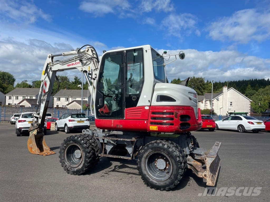 Takeuchi TB295W Lastik tekerli ekskavatörler