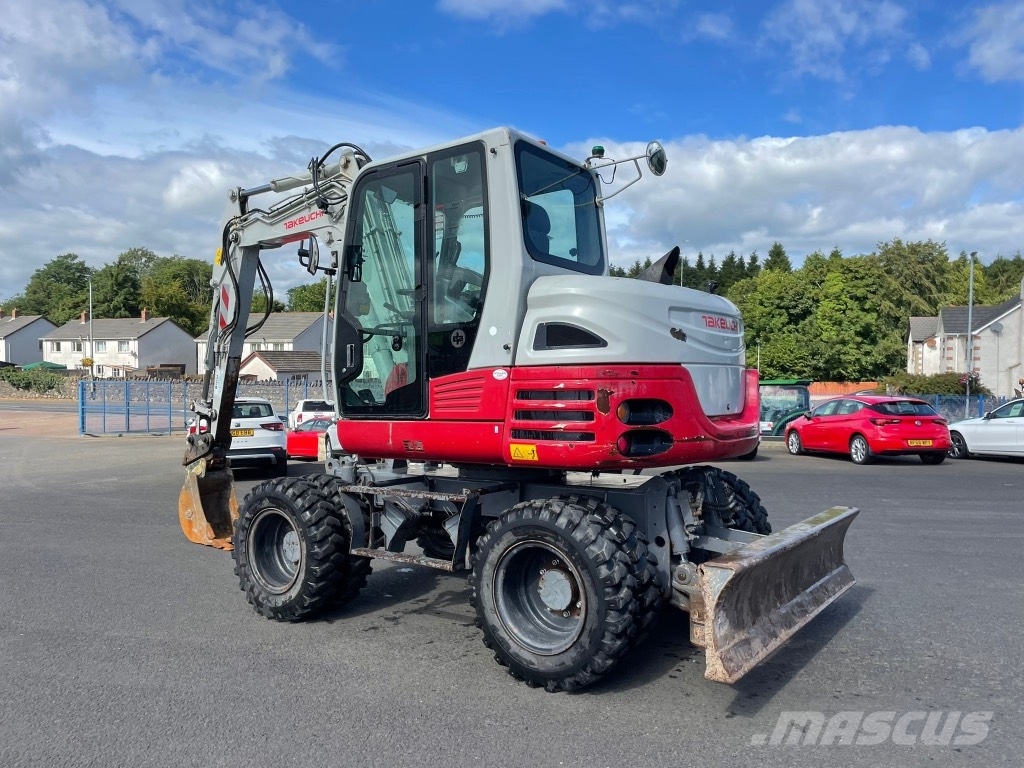 Takeuchi TB295W Lastik tekerli ekskavatörler