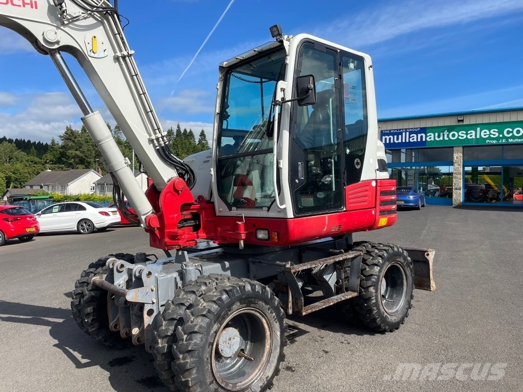 Takeuchi TB295W Lastik tekerli ekskavatörler