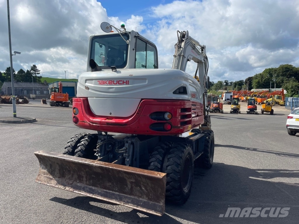 Takeuchi TB295W Lastik tekerli ekskavatörler