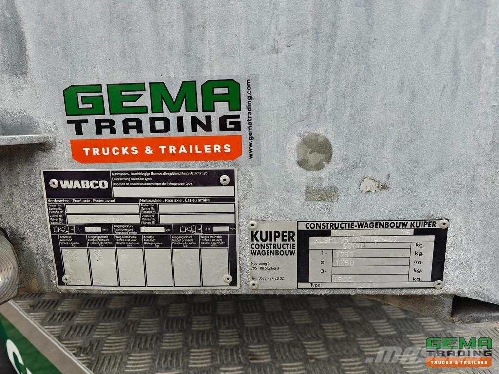 kuiper PLSD 2 Axles - BE Semi-Trailer - Galvanized Citas piekabes