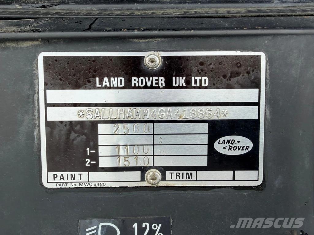 Range Rover Rover Vogue - SUV - 4x4 - Manual Gearbox - Automat Auto's