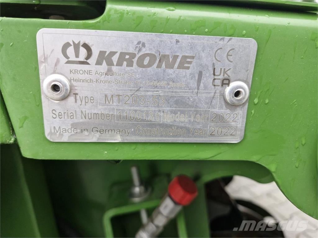 Krone EasyCut B 1000 CV C + EasyCut 400 CV Fold Косилки плющилки