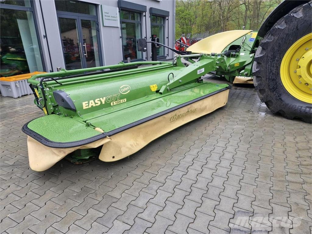 Krone EasyCut B 1000 CV C + EasyCut 400 CV Fold Косилки плющилки