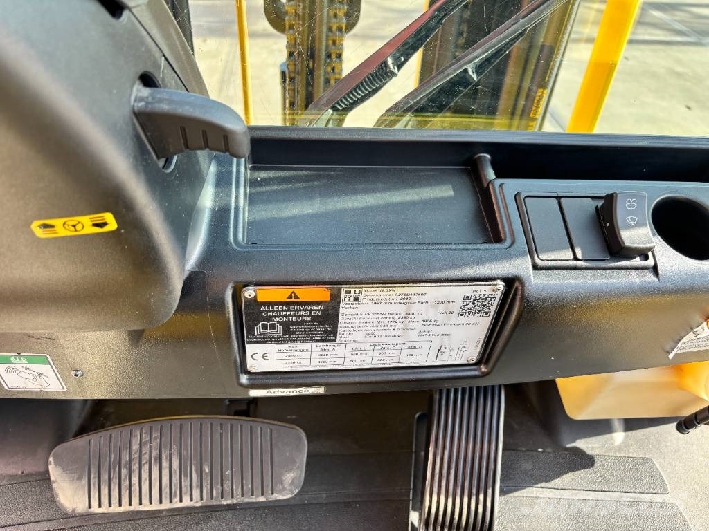 Hyster J 2.5 XN 2500kg E- heftruck triplo Elektritõstukid