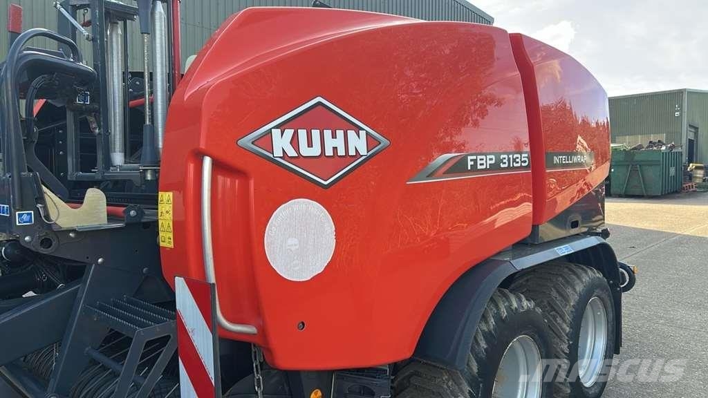 Kuhn FBP 3135 Baler-Wrapper Combination 圓型牧草打包機