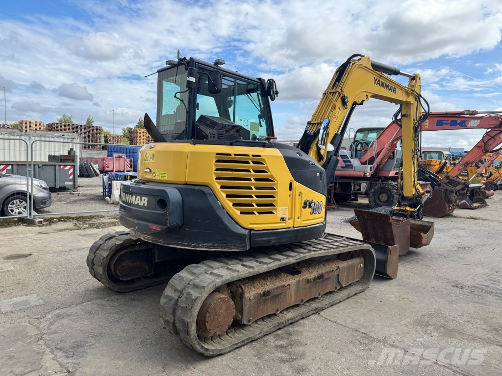 Yanmar SV100 (AF454) Közepes (midi) kotrók 7 t - 12 t