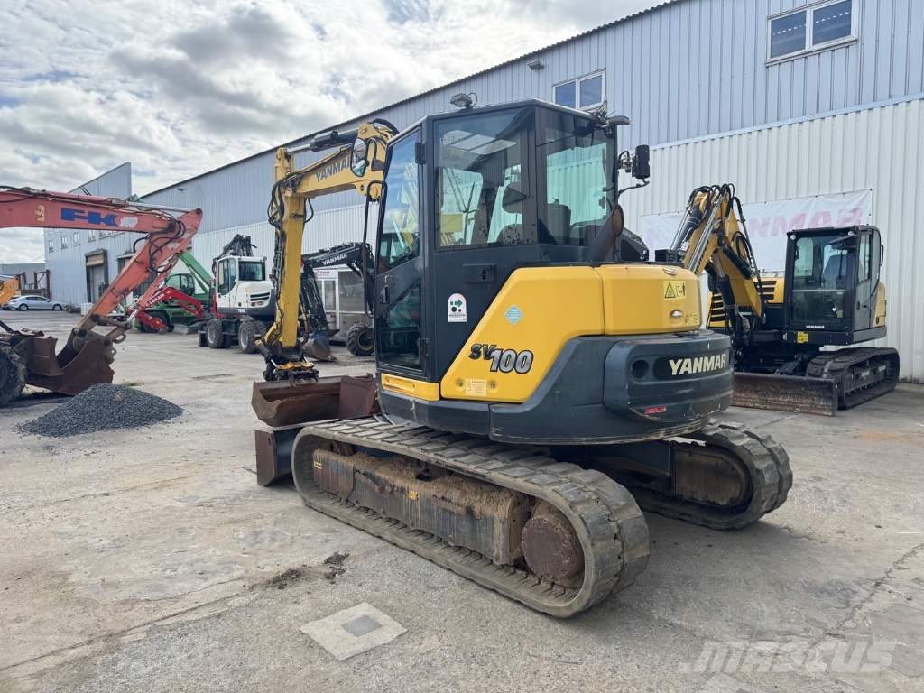 Yanmar SV100 (AF454) Közepes (midi) kotrók 7 t - 12 t