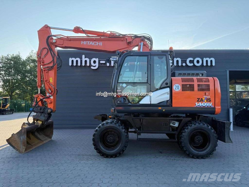 Hitachi ZX 140 W-6 Mobilbagger
