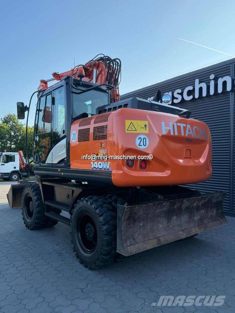 Hitachi ZX 140 W-6 Mobilbagger