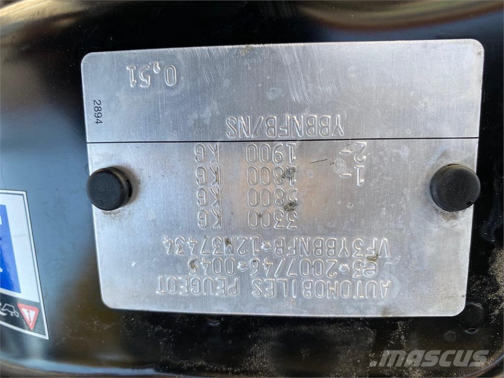 Peugeot Boxer VIN 434 Dodávky