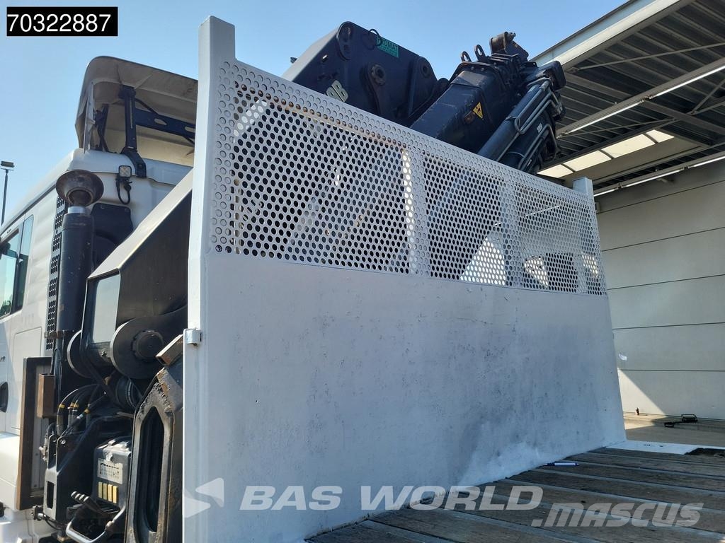 MAN TGS 26.440 6X4 HIAB 477 EP-5 HIDUO Crane Retarder Camiones de cama baja