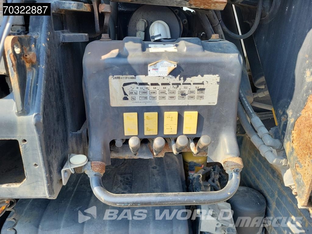 MAN TGS 26.440 6X4 HIAB 477 EP-5 HIDUO Crane Retarder Platte bakwagens